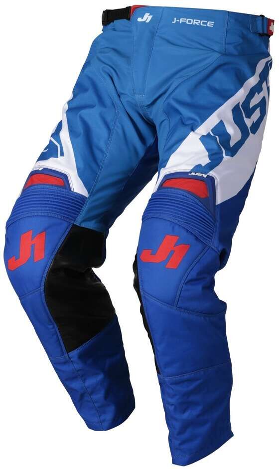 Pantaloni Moto Cross Enduro Just1 J-FORCE Vertigo Blu-Bianco taglia 38