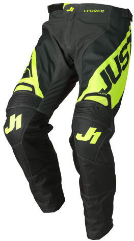 Pantaloni Moto Cross Enduro Just1 J-FORCE Vertigo Giallo gri taglia 34