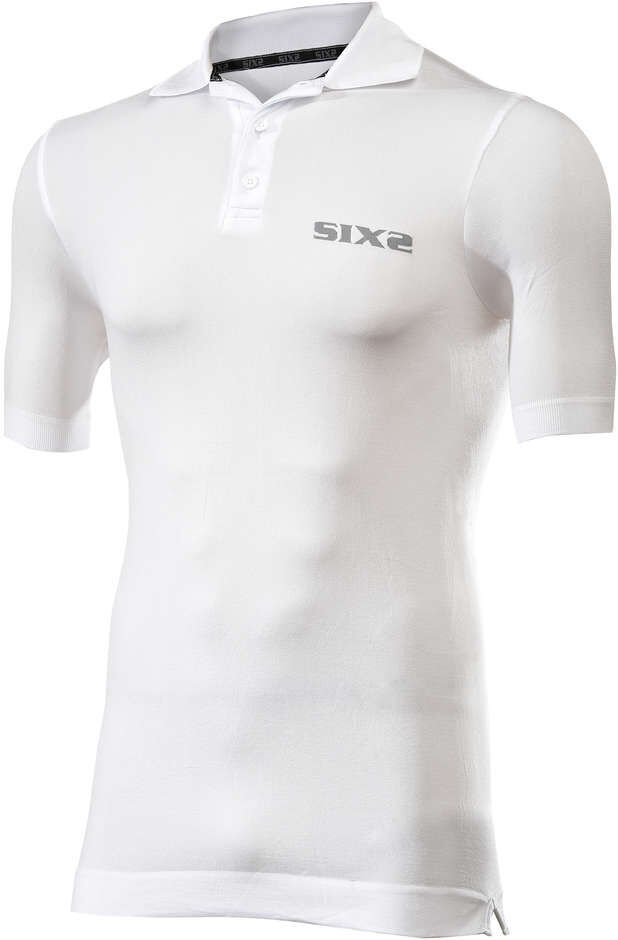 Polo Intima Maniche Corte Sixs POLO Activewear Bianca taglia XL