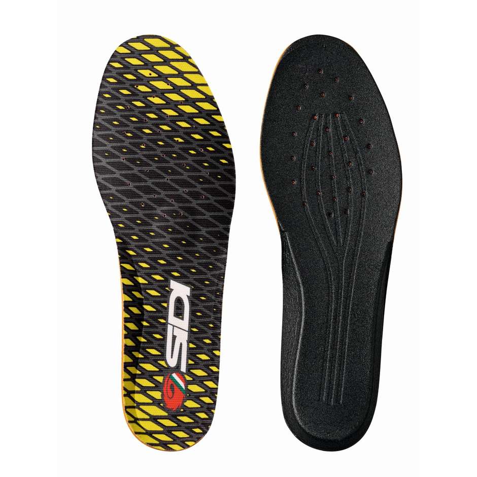 Ricambio Sidi 321 SOTTOPIEDE SPORT MEMORY Nero Giallo taglia 44