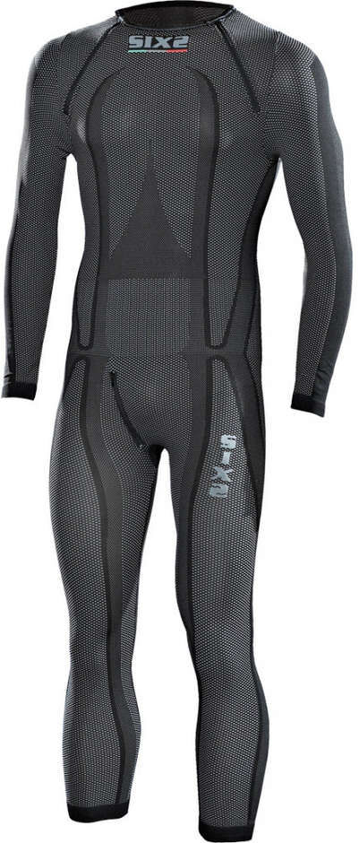 Sottotuta Bambino Tecnico Integrale Carbon SIXS KSTX Nero taglia 8y