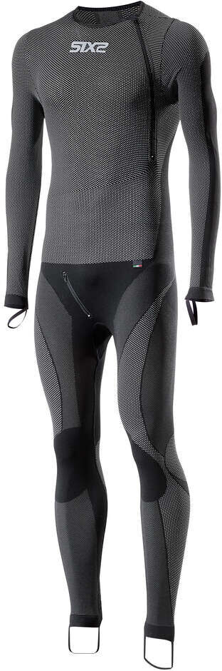 Sottotuta Moto Sixs STX RACING V2 Black Carbon taglia M/L