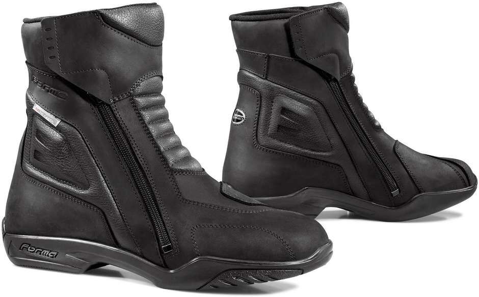 Stivali Bassi Moto Turismo Forma LATINO Waterproof Nero taglia 36