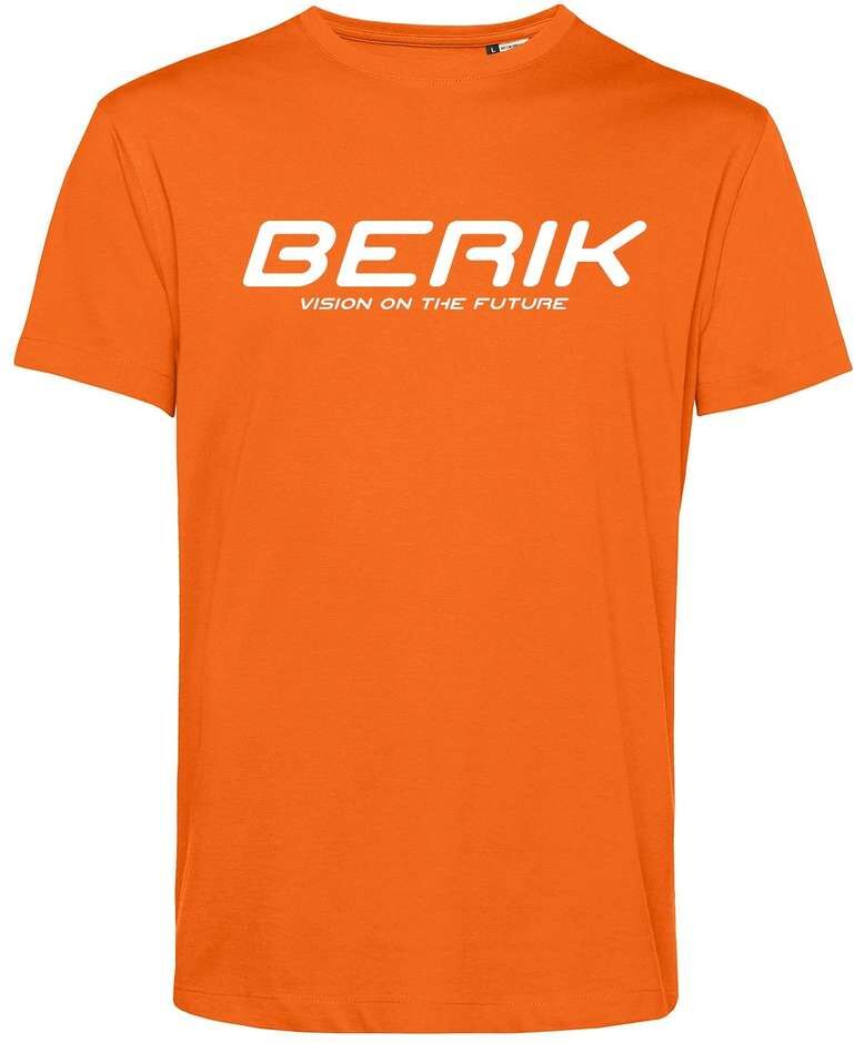 T-Shirt Berik 2.0 Girocollo TEE In Cotone Organico Arancio S taglia XL