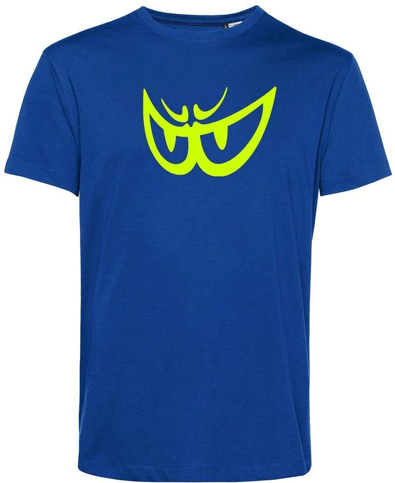 T-Shirt Berik 2.0 Girocollo TEE In Cotone Organico Blu Logo taglia M