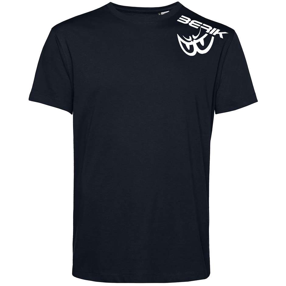 T-Shirt Berik 2.0 Girocollo TEE In Cotone Organico Blu Navy taglia 2XL