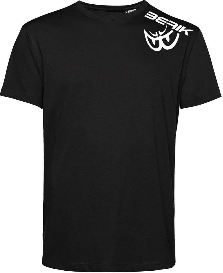 T-Shirt Berik 2.0 Girocollo TEE In Cotone Organico Nero Logo taglia S