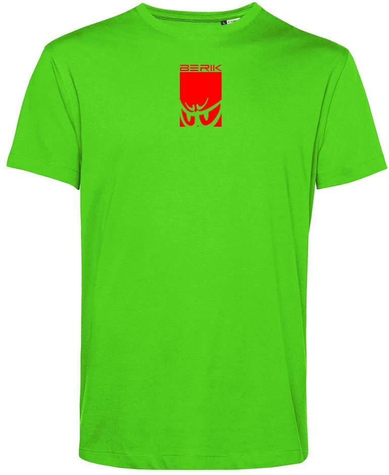 T-Shirt Berik 2.0 Girocollo TEE In Cotone Organico Verde Aci taglia L