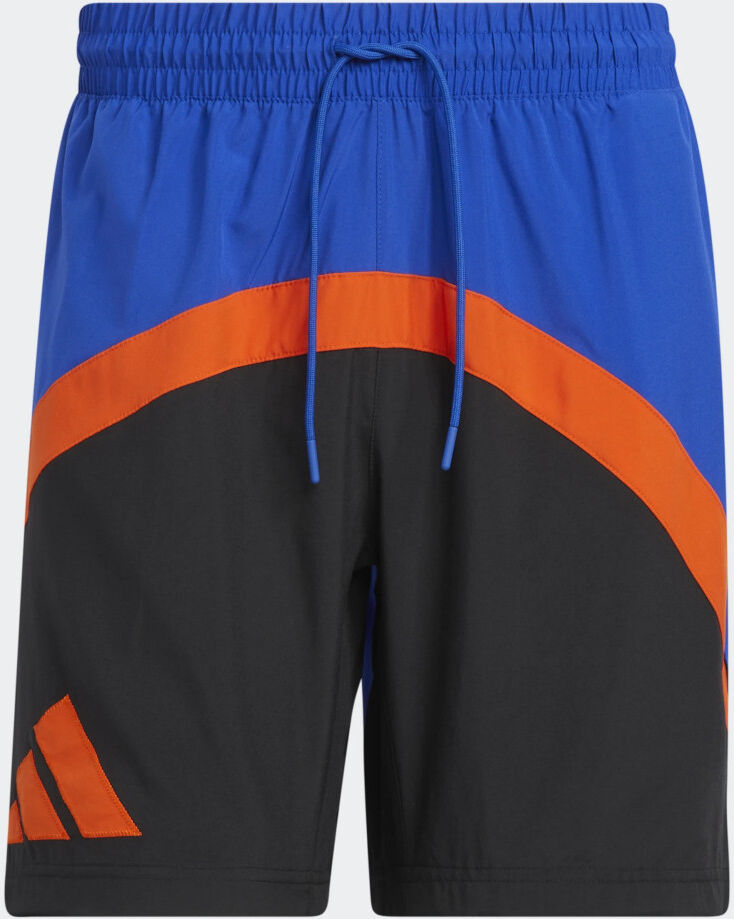 adidas Pantaloncini Shorts UOMO Blu Royale con tasche GALAXY BasketBall