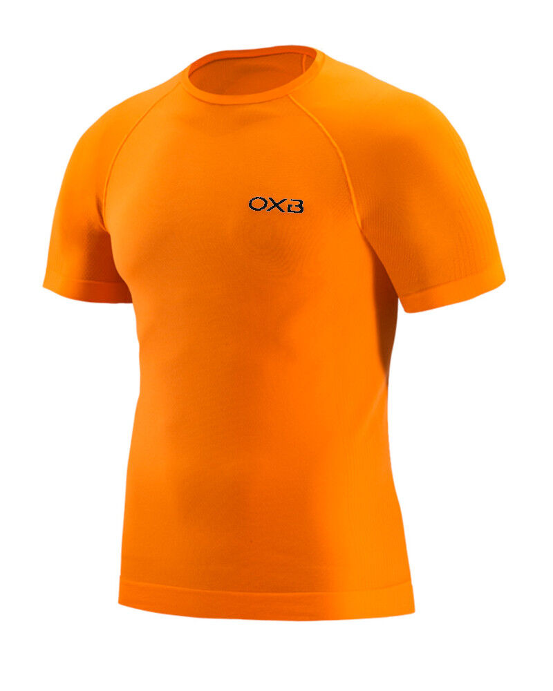 Oxyburn Intimo Tecnico Unisex maniche corte Arancione Maglia LEVEL 5038