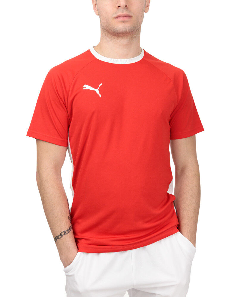 Puma Maglia jersey padel tennis Shirt UOMO Rosso team LIGA