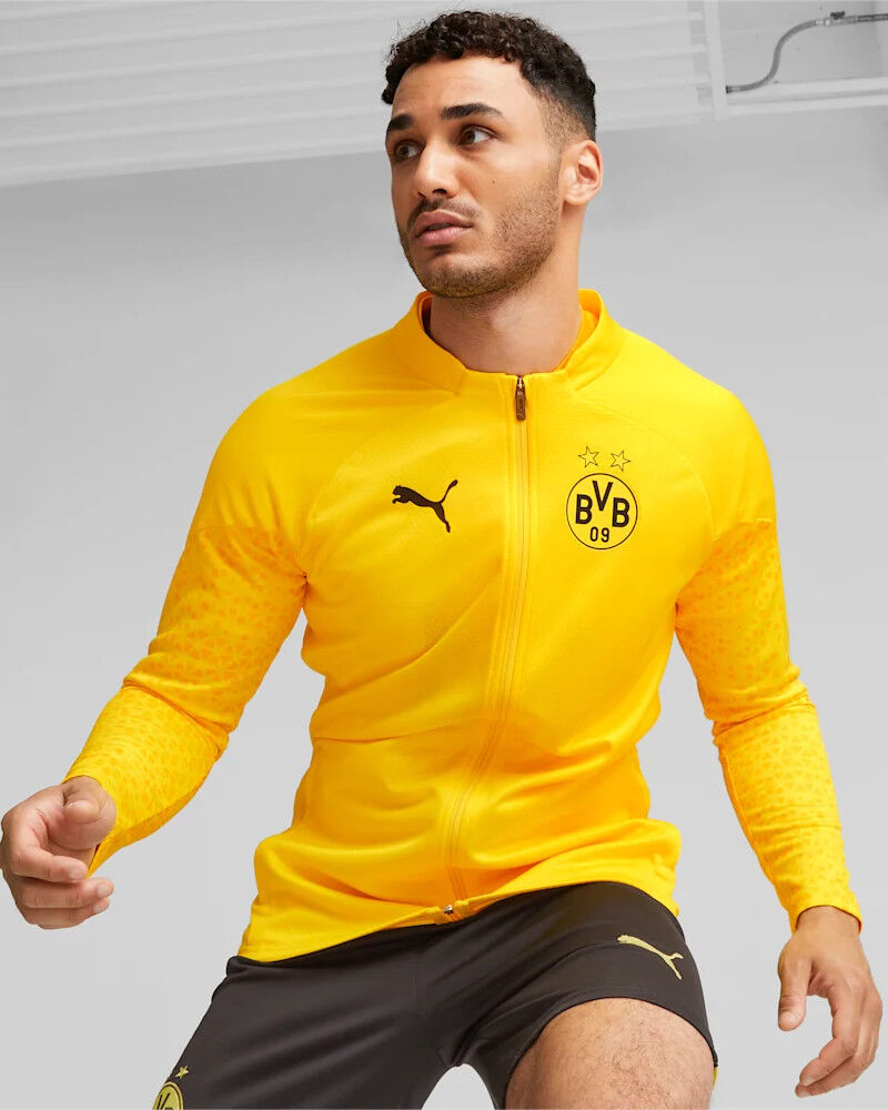 Puma Borussia Dortmund 09 Giacca tuta allenamento UOMO Giallo 2023 24