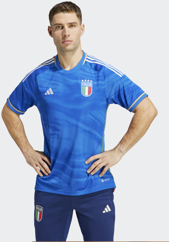 adidas Italia Italy FIGC Maglia Calcio Azzurro 2023 Home