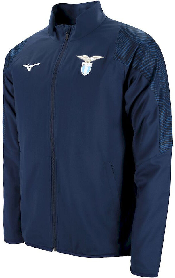 Mizuno SS Lazio Giacca tuta 2023 24 WALK OUT WOVEN UOMO Blu