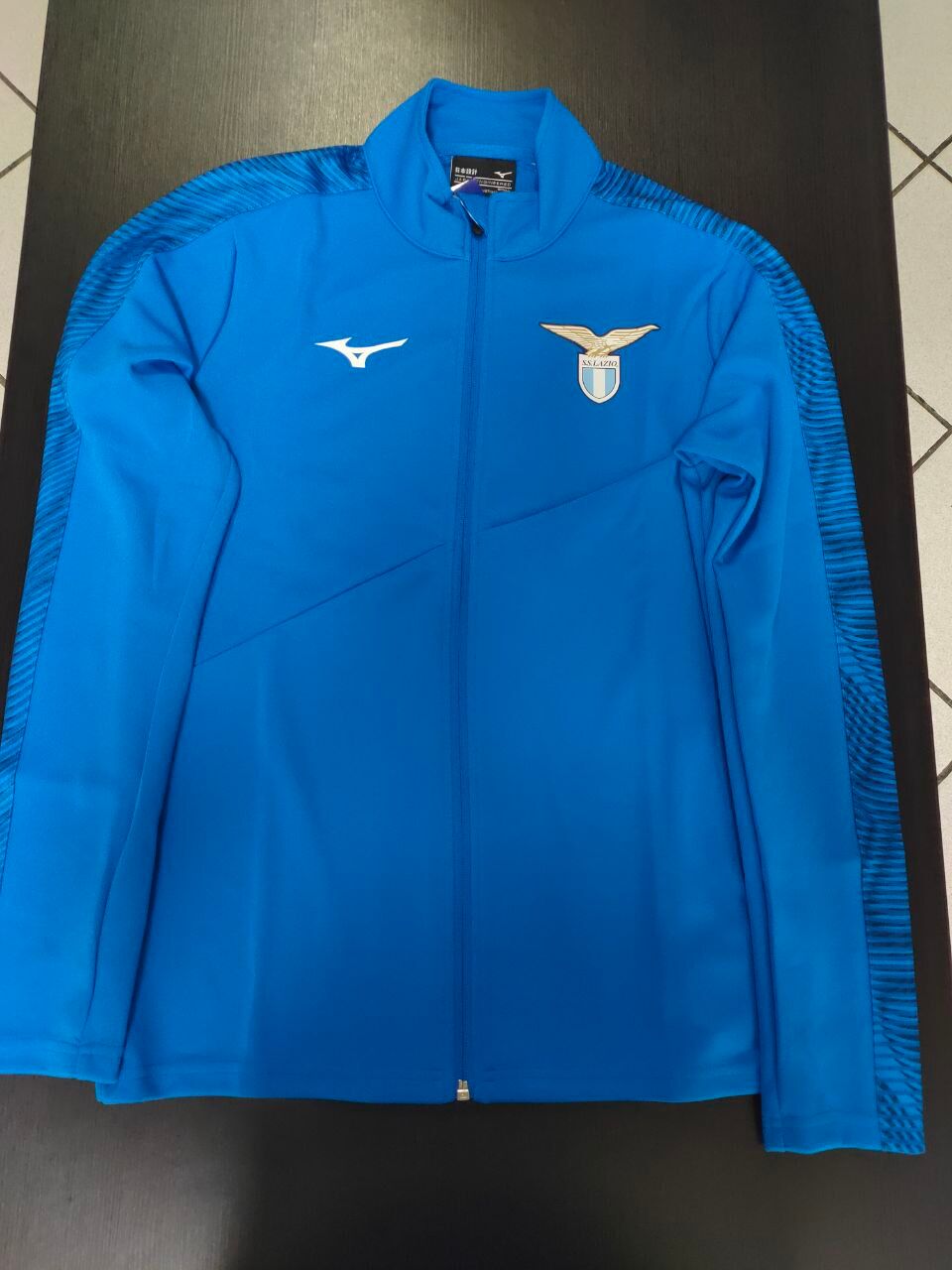 Mizuno SS Lazio Giacca tuta 2023 24 WALK OUT TRACK UOMO Azzurro