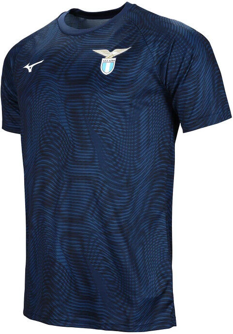 Mizuno SS Lazio Maglia Allenamento Training UOMO Blu Navy Pre Match Stadium