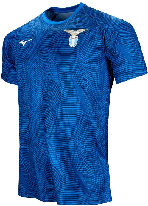 Mizuno SS Lazio Maglia Allenamento Training UOMO Royal maniche corte 2023 24