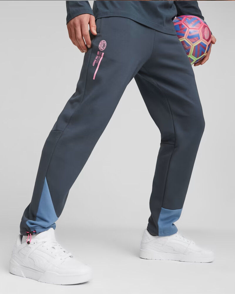 Puma Ac Milan Pantaloni tuta Pants Ftbl Culture Track Blu Cotone 2023 24