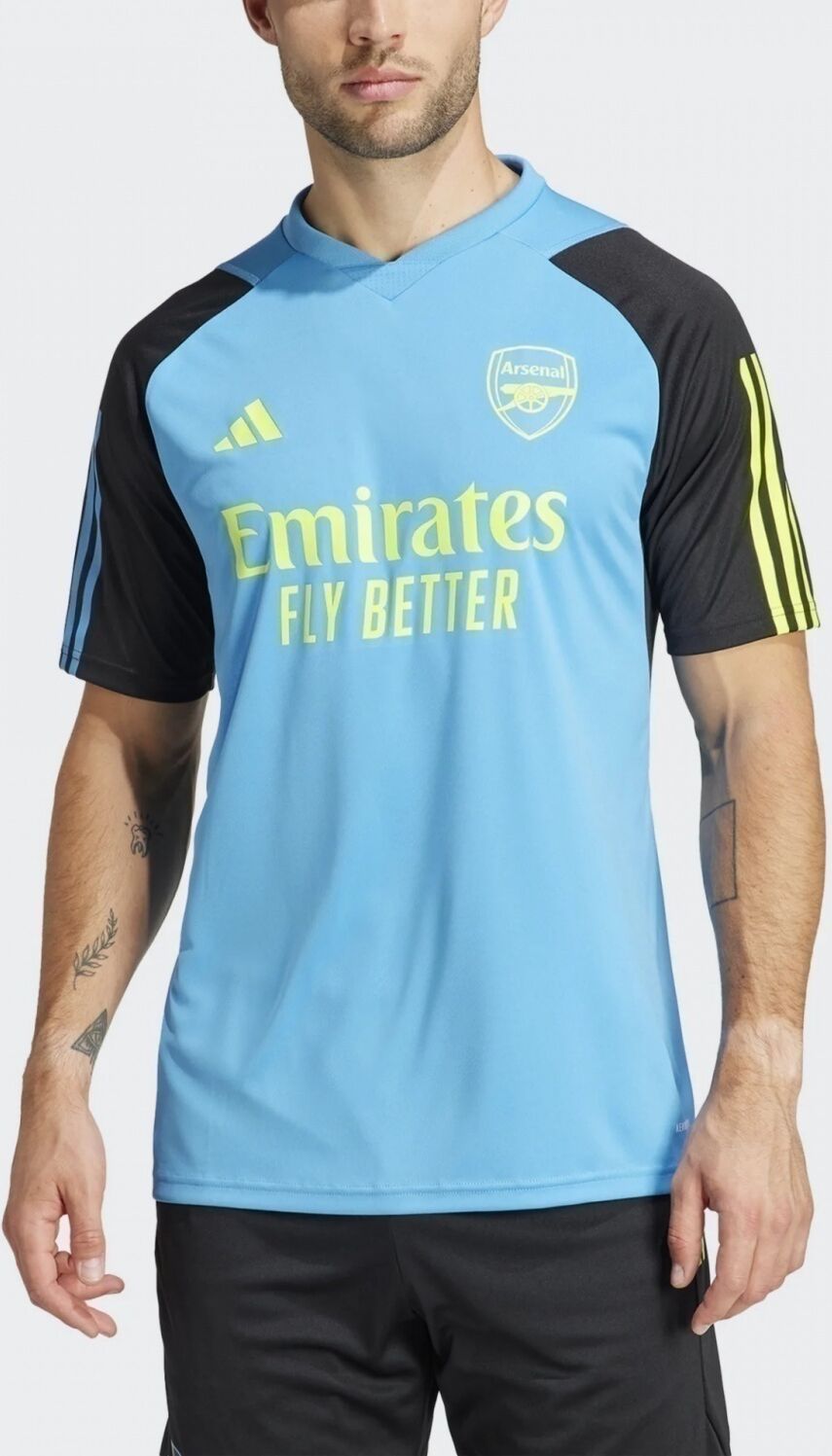 adidas Arsenal Fc Maglia Allenamento Azzurro poliestere AEROREADY Tiro 23