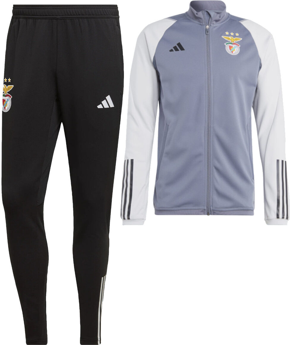 adidas Benfica Tuta Intera Allenamento Tracksuit Grigio 2023 24 Training