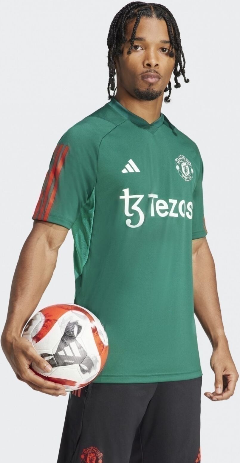 adidas Manchester United Maglia Allenamento Training Tiro Verde 2024