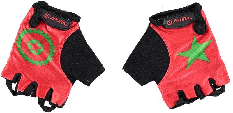 Apura Glove Kids - guanti ciclismo Black/Red S