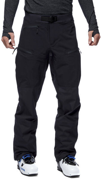 Black Diamond Dawn Patrol Hybrid - pantaloni scialpinismo - uomo Black XL