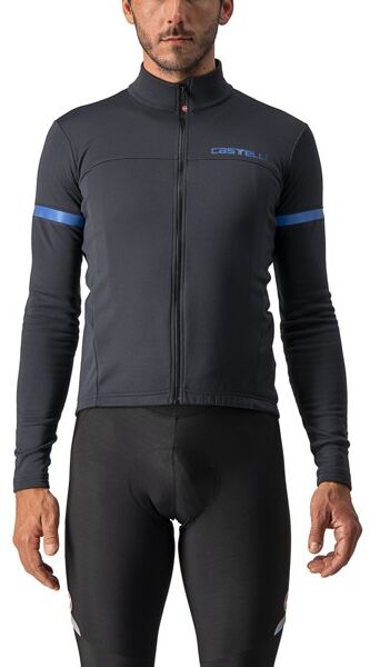 Castelli Fondo 2 Jersey FZ - maglia ciclismo - uomo Black/Blue 3XL