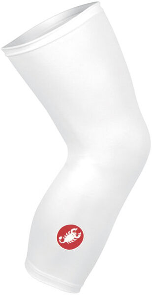 Castelli Lycra - gambali bici White XL