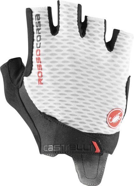 Castelli Rosso Corsa Pro V - guanti ciclismo White S