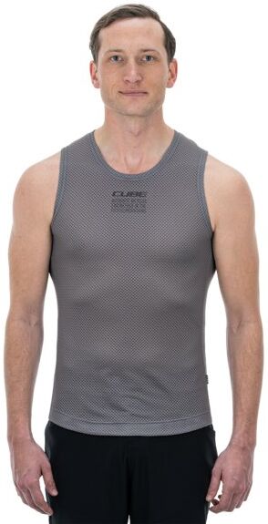 Cube Mesh - maglietta tecnica senza maniche - uomo Grey S