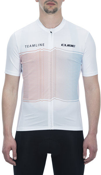 Cube Teamline CMPT S/S - maglia ciclismo - uomo White M