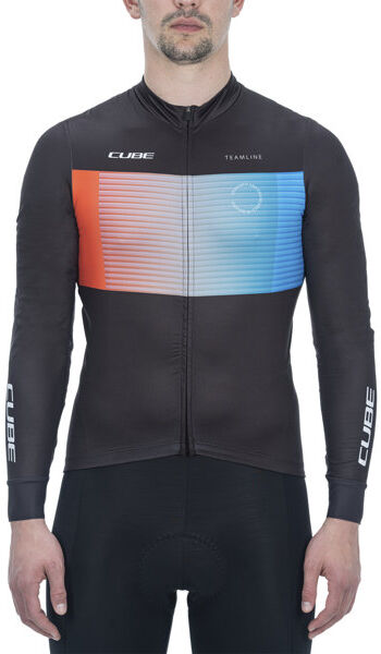 Cube Teamline L/S - maglia ciclismo a maniche lunghe - uomo Black M