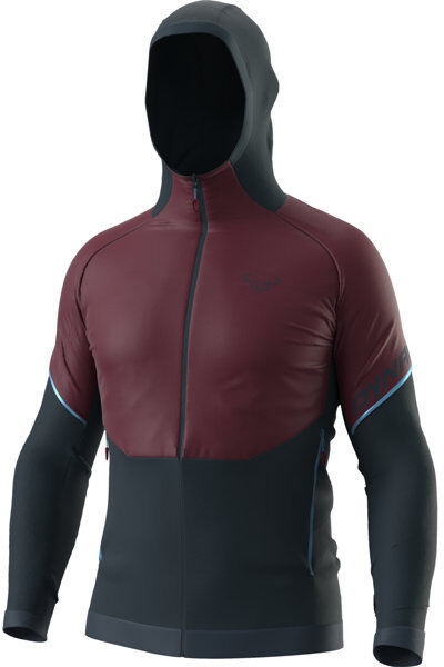 Dynafit Alpine Hybrid - giacca ibrida - uomo Bordeaux/Dark Blue XL