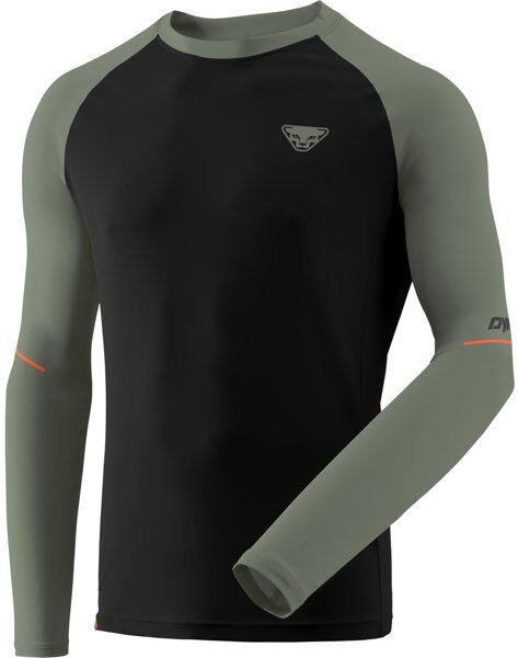 Dynafit Alpine Pro - maglia a manica lunga - uomo Black/Green/Red 52