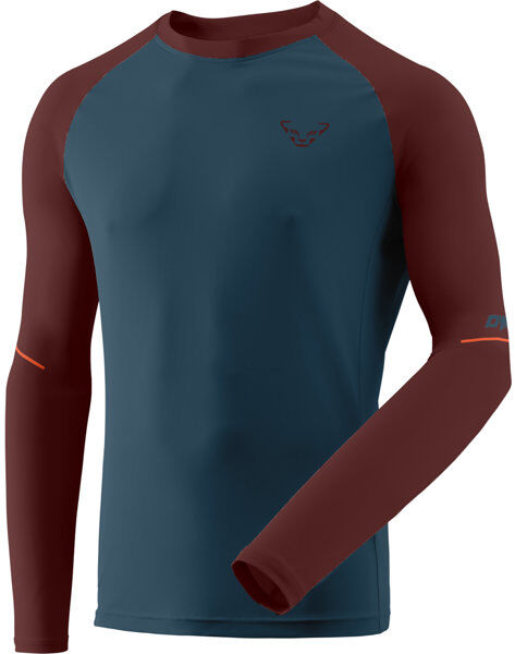Dynafit Alpine Pro - maglia a manica lunga - uomo Dark Blue/Dark Red 54