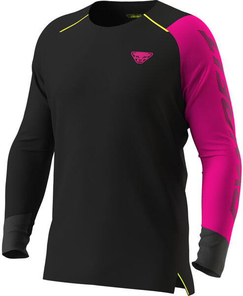 Dynafit Dna M - maglia a maniche lunghe - uomo Black/Pink M