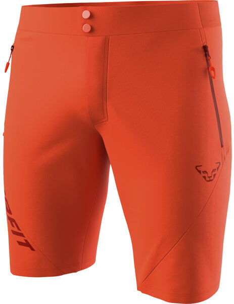 Dynafit Transalper 2 Light Dst - pantaloni corti trekking - uomo Orange/Dark Red 2XL