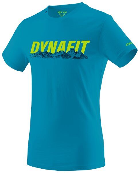 Dynafit Graphic - T-Shirt - uomo Light Blue/Green 54