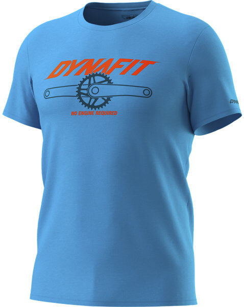Dynafit Graphic - T-Shirt - uomo Light Blue/Orange/Blue 46