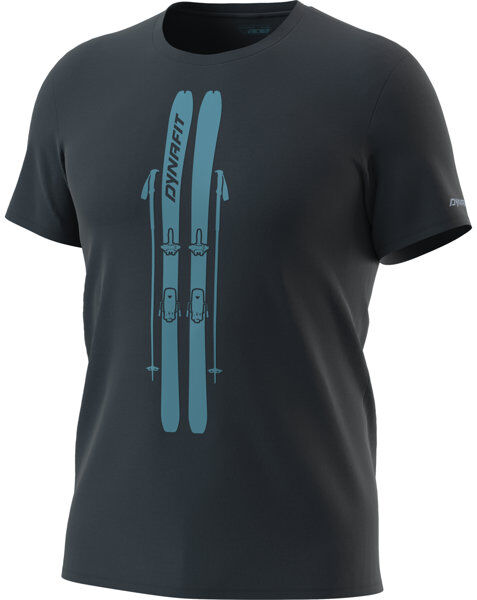 Dynafit Graphic - T-Shirt - uomo Dark Blue/Light Blue/Light Blue 54