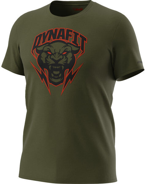 Dynafit Graphic - T-Shirt - uomo Dark Green/Red/Black 52