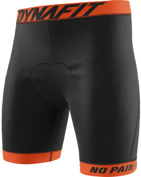 Dynafit Ride Padded Under - pantaloni bici - uomo Black/Orange L