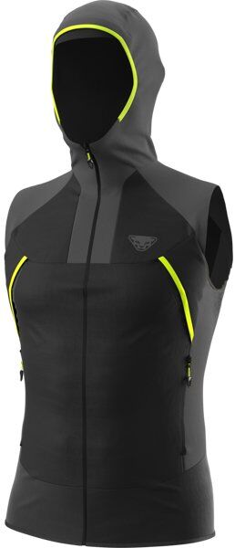 Dynafit Speed Softshell - gilet softshell - uomo Black/Dark Grey/Yellow L