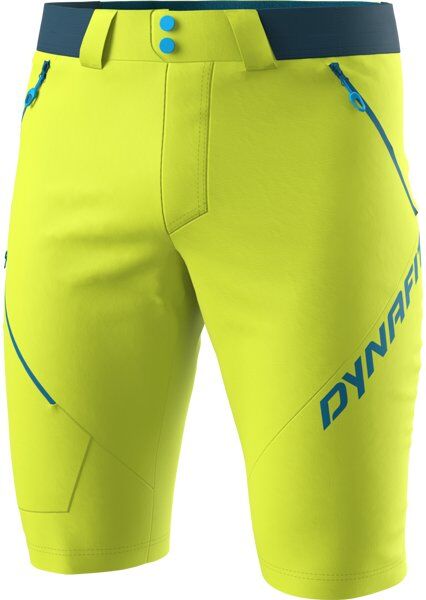 Dynafit Transalper 4 Dst - pantaloni corti trekking - uomo Yellow/Blue XL