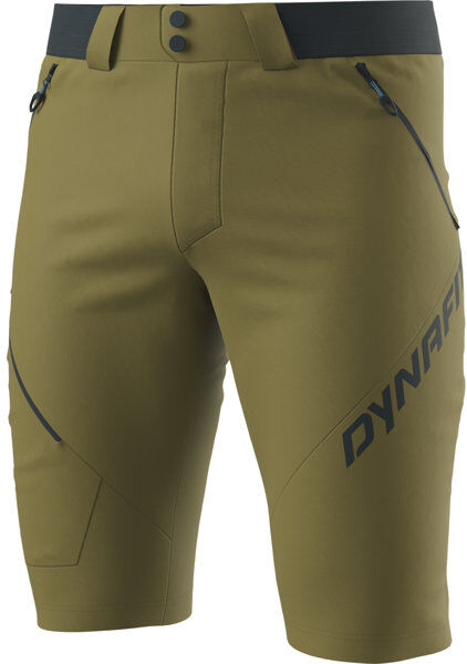 Dynafit Transalper 4 Dst - pantaloni corti trekking - uomo Green/Dark Blue 2XL