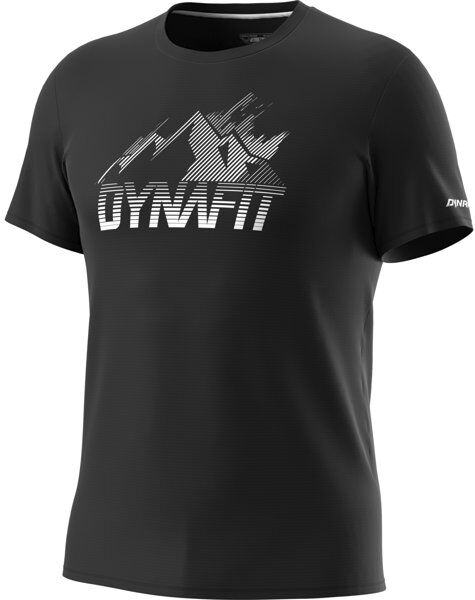 Dynafit Transalper Graphic S/S - T-shirt - uomo Black/White 2XL