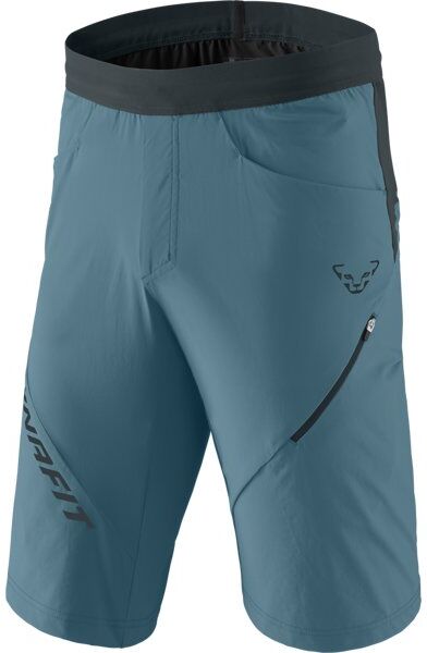 Dynafit Transalper Hybrid - pantaloni corti trekking - uomo Light Blue/Dark Blue/Dark Blue 48