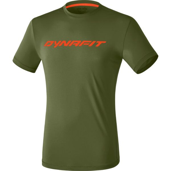 Dynafit Traverse 2 M - maglia trail running - uomo Dark Green/Dark Orange 46