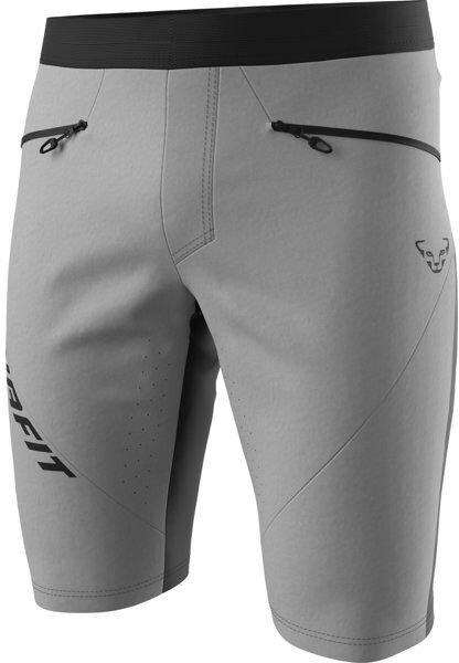 Dynafit Traverse Dst - pantaloni corti alpinismo - uomo Light Grey/Black M